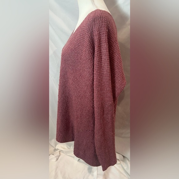 Maurice’s long sleeve waffle v-neck sweater size 2X - Picture 5 of 9